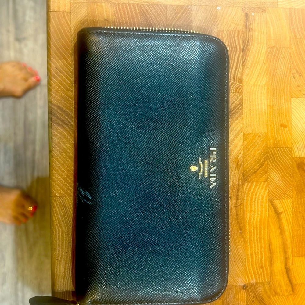 Authentic Prada wallet